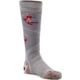 Fox River Monkey'n Around Medium Weight Over-the-Calf Ski and Snowboard Sock - Kid's, Sterling, Small, 181982