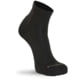 Fox River Organic Cotton Medium Weight Quarter Crew Everyday Sock - Men's, Black, Small, 121613