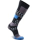 Fox River Peakheat Liftie Lightweight Over-the-Calf Ski and Snowboard Sock - Women's, Black/Blue, Small, 175516