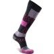 Fox River Peakheat Liftie Lightweight Over-the-Calf Ski and Snowboard Sock - Womens, Black/Violet, Medium, 178738