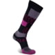 Fox River Peakheat Liftie Lightweight Over-the-Calf Ski and Snowboard Sock - Women's, Grey/Fuchsia, Small, 181952