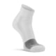 Fox River Wick Dry Triathlon Lightweight Quarter Crew Running Sock - Men's, White, Large, 166761