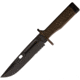 Fox Spartan Fox Combat Knife, 7.25 black MIL-C-13924 burnished partially serrat, OD green Forprene handle, 02FX158