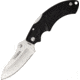 Fox USA Forza Folding Knife,4.625in closed,Stainless Sheepsfoot Blade,Textured Black Frn Handle FOXFRZSPBK
