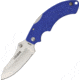 Fox USA Forza Folding Knife,4.625in closed,Stainless Sheepsfoot Blade,Textured Blue Frn Handle FOXFRZSPBL