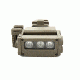 FoxFury Head,Helmet,Chest Waterproof LED Light,82 Lumens,Green 199-201
