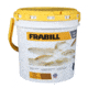 Frabill Bucket Bait, White/Yellow, 2.2 Gallon, PMC4820
