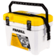 Frabill Magnum Bait Station, White/Yellow, 19 Quarts, FRBBA219
