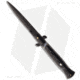 Frank Beltrame 9 Italian Stiletto Automatic Folding Knife, 4.00in, Stainless Steel, Bayonet Blade, Acrylic, Black Handle, Standard, Black/Black, 9.00 inch, BHQ-50918