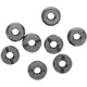 Frankford Arsenal X-10 Spare Locator Buttons, 25 CP, Small, 8pk, Black, 1201681