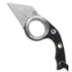 Fred Perrin Fred Perrin Le Shark Pliante Friction Folder Black G-10 1.5&quot; Stonewash, Black, 440, adult, BHQ-24741