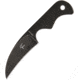 Fred Perrin Le Peeler Knife, 2 black stonewash finish 440C stainless blade, One-piece construction, FP1901