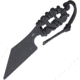 Fred Perrin Michael Janich Fusion Trainer Knife, 6.25in Overall, 3.25in Unsharpened Blade, Black Cord Wrapped Handle, One Piece Black G10 Construction, Black Kydex Neck Sheath, FP1805