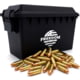 Freedom Munitions 9mm Luger 124 Grain Round Nose Brass Pistol Ammo, 250 Rounds, FM9R124N250