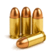 Freedom Munitions HUSH Subsonic .45 ACP 230 Grain Round Nose Brass Pistol Ammo, 50 Rounds, FMH45R230N50