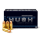 Freedom Munitions HUSH Subsonic 9mm Luger 147 Grain Round Nose Brass Pistol Ammo, 50 Rounds, FMH9R147N50
