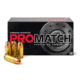 Freedom Munitions ProMatch .45 ACP 200 Grain Hollow Point Brass Pistol Ammo, 50 Rounds, FMS45H200N50