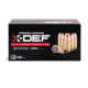 Freedom Munitions X-DEF Defense .380 Auto 95 Grain Hollow Point Brass Pistol Ammo, 50 Rounds, FMX380XD95N50