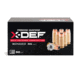 Freedom Munitions X-DEF Defense .40 S&amp;W 165 Grain Hollow Point Brass Pistol Ammo, 50 Rounds, FMX40XD165N50