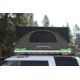 Freespirit Recreation Adventure Series Automatic Soft-Top 49in Roof Top Tent, Dark Grey Body/Blk Fly/Lt. Green Trim/Blk PVC Cover, RTAS49310
