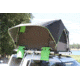Freespirit Recreation Adventure Series Automatic Soft-Top 49in Roof Top Tent, Dark Grey Body/Blk Fly/Lt. Green Trim/Blk PVC Cover, RTAS49310