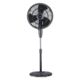 Frigidaire Outdoor Misting Fan/Pedestal Fan, Black, Cools 500 sq ft, FMF2K5BK00
