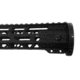 Frontier Tactical Barrel Adapter Assembly Kit - Freefloat Slim, Black BAKFS