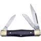 Frost Baby Diamond Back Folding Knife, Buffalo horn handle, 14-632CBH