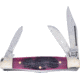 Frost Baby Diamond Back Folding Knife, Red, Red jigged bone handle, 14-632DRWJ