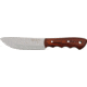 Frost Beaver Creek Skinner Fixed Blade Knife, 4.5in, Stainless Blade, Brown Pakkawood Handle FBVR542PW