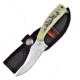 Frost Deer Skinner Knife, 3 satin finish stainless blade, White synthetic handle, OC-534DR