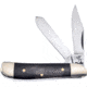 Frost Dog Leg Trapper Whitetail Cutlery Folding Knife, Buffalo horn handle, WT-975CBH