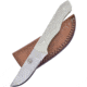 Frost Fixed Blade White Smooth Bone Knife, 3.25 satin finish stainless blade, White smooth bone handle, CW-641WSB