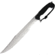 Frost Machete Knife, 17 satin finish stainless blade, Black ABS handle, TX-174B