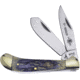 Frost Saddlehorn 20th Annversary Folding Knife, Satin finish stainless clip and spey blades, Gray pick bone handle, CW-111GY/20
