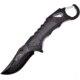Frost Sky Walker Linerlock A/O Folding Knife, 4 black finish stainless blade, Black G10 handle, FC-93G10