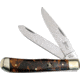Frost Steel Warrior Trapper Tortoise Folding Knife,Clip and Spey, Handle FSW108ITS