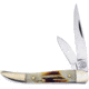 Frost Toothpick Second Cut Bone Crowing Rooster Folding Knife, Second cut bone handle, CR-973SC