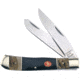 Frost Trapper Folding Knife, Mirror SS Clip/ Spey Blades, Bone And Horn Handle, SW-108RBR