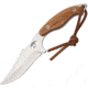 Frost Whitetail Skinner Fixed Blade Knife, 3.625in, Stainless Steel, Skinner, Handle FWT495ZW