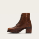 Frye Sabrina 6G Lace Up Boots - Women's, Cognac, Medium, 9.5, 3477029-COG-9.5