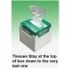 FTR Enterprises Dispenser Kimwipe Push-up Box PUB1A, Unit EA
