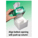 FTR Enterprises Dispenser Kimwipe Push-up Box PUB1A, Unit EA
