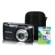 Fuji FinePix JZ250 8x Digital Camera - Bundle with Case, Batteries, 4GB Card