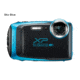 Fujifilm FinePix XP130 Underwater Digital Camera, 16.4 MP, 1080p Full HD Video, w/Optical Image Stabilization, Skyblue, 600019826