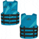 Full Throttle Rapid Dry PFD - Adult L/XL - Aqua/Blue 63461