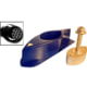 Furuno 50/200KHz D/T 1kW Brz TH Xdcr, 30ft/10pin, Blue, 526TID-HDD