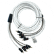 Fusion 6' Standard 4-Way RCA Cable EL-FRCA6 78097