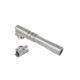 Fusion Firearms 1911 40 S&amp;W Commander UMG Barrel, Wilson/Nowlin, Bull, Stainless Steel, 1911-BBL-1-122