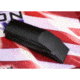 Fusion Firearms 1911 Mainspring Housing Carry Cut Alloy Plain, Black, 1911-MSH-27-35